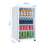 یخچال 5 فوت مینی بار شوکیس 4294 ایستکول - Image 2