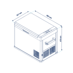 یخچال خودرو ایستکول مدل 4040 - Image 5